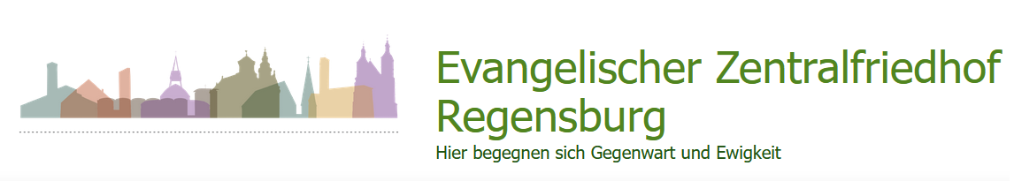 Header der Webseite Evangelischer Zentralfriedhof Regensburg