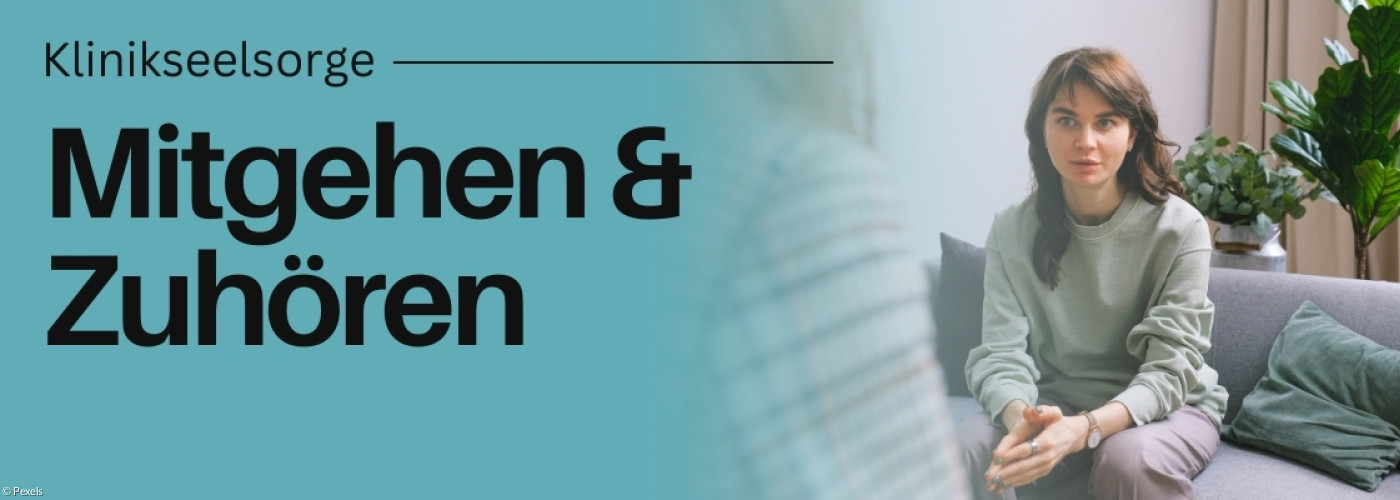 Zwei Personen im Gespräch