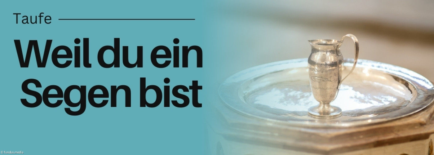 Taufschale mit Taufkanne in Gold