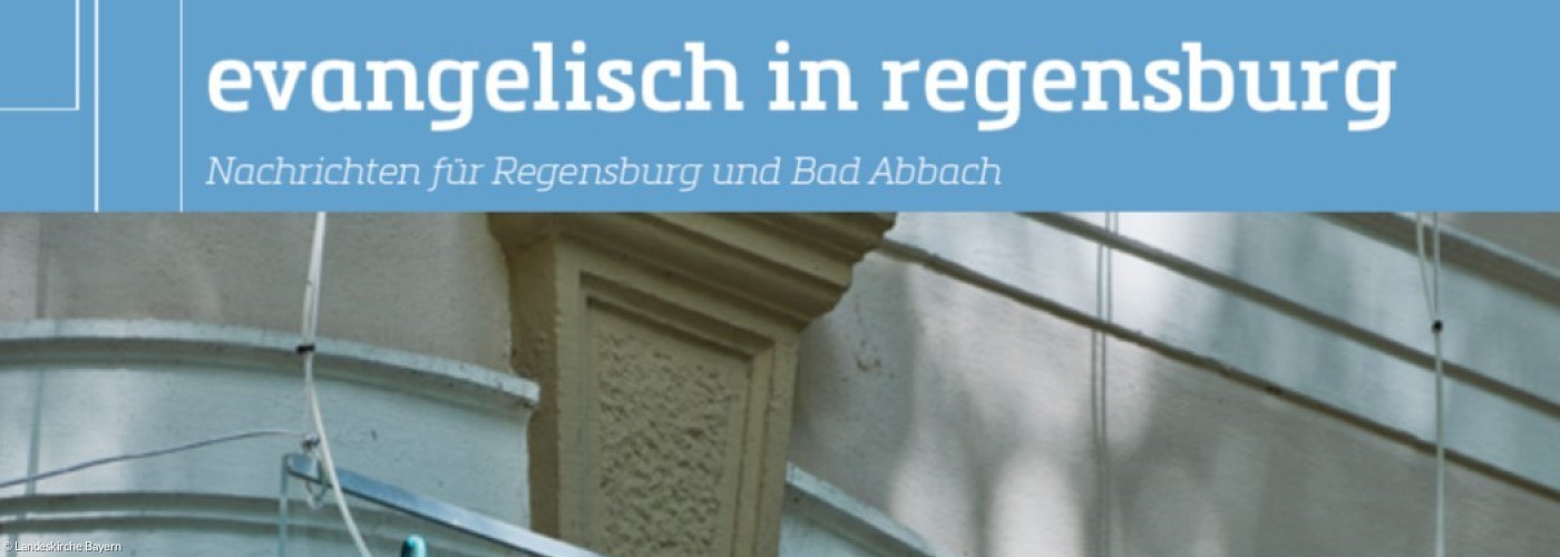 Titel EiR 2023-4: Tor zum Evangelischen Zentralfriedhof Regensburg