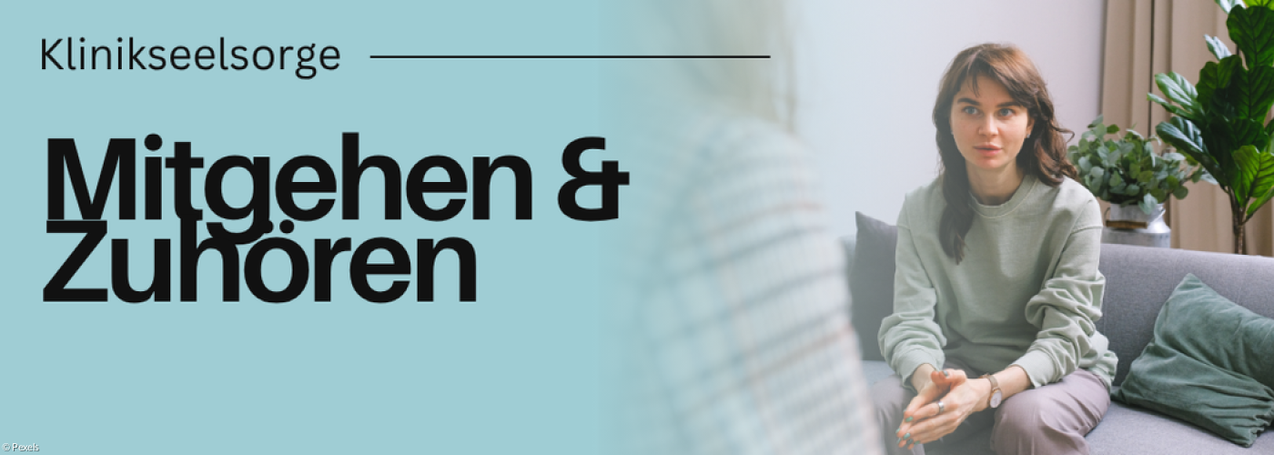 Zwei Personen im Gespräch