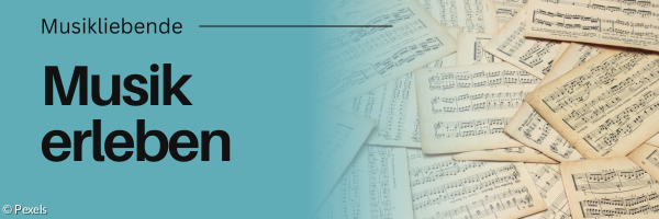 Noten auf einem Tisch