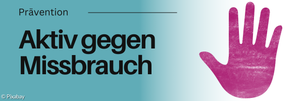 Pinke Hand, die sich entgegenstreckt.