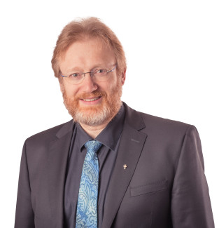 Portrait von Pfarrer Hans-Christian Glas