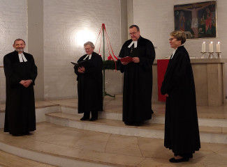 Einführung Pfarrerin Sibylle Thürmel und Pfarrer Petr Chamrád