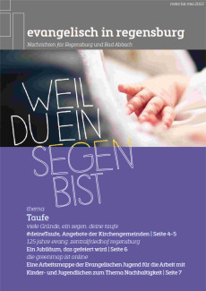 Titel der Frühjahrsausgabe evangelisch in Regensburg