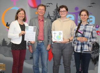 Auszeichnung der Evangelischen Jugend als "Gemeinde: Fair und Nachhaltig"
